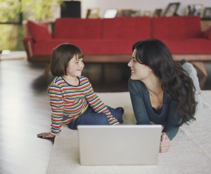 Private Wealth for Medical Students 9 mom with child and laptop 2iStock 000020608236 medical wealth management