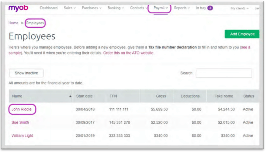 Finalising your end of financial year reporting 6 myob eg 4 end of financial year reporting