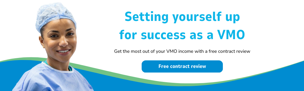 Get the most out of your VMO income with a free contract review 3 Visiting Medical Officer