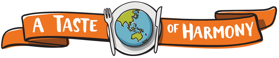 Celebrating Diversity Through Food: A Taste of Harmony 2024 1 cropped ATOH Logo harmony