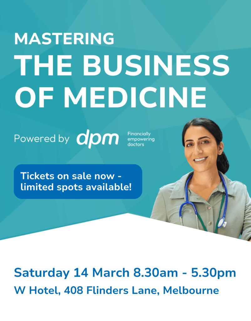 Business of Medicine Summit 2026 banner - private practice transition event Melbourne
