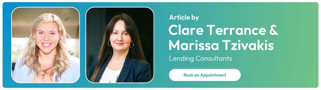 lending consultants Marissa Tzivakis and Clare Terrance