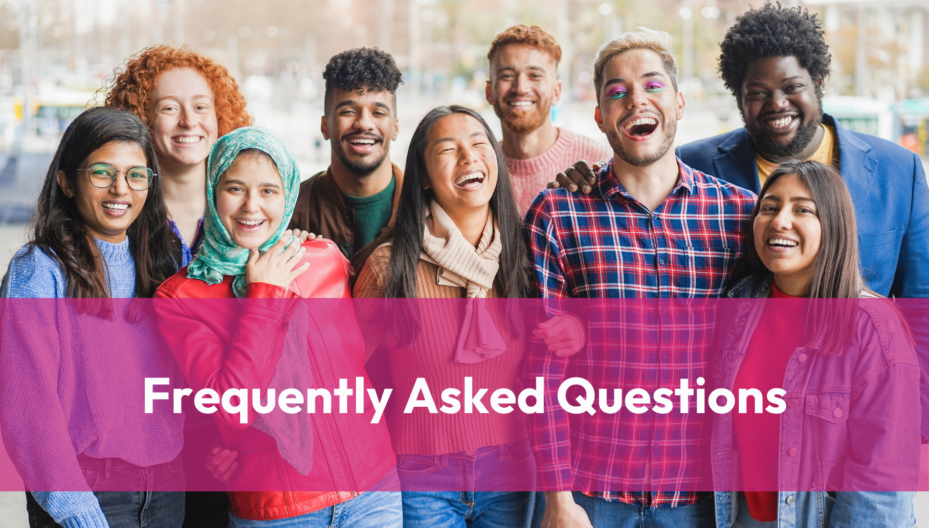 FAQs homepage podcast