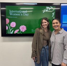 Karli Tsemetzis and Kate Munro
