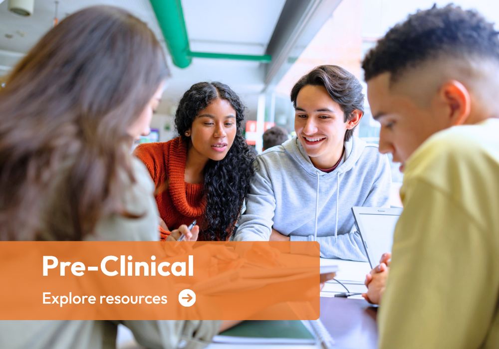 Pre clinical mini banner podcast